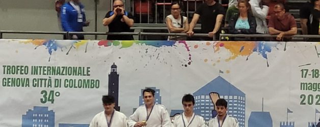 Barban Federico 3° al G.P. di Genova
